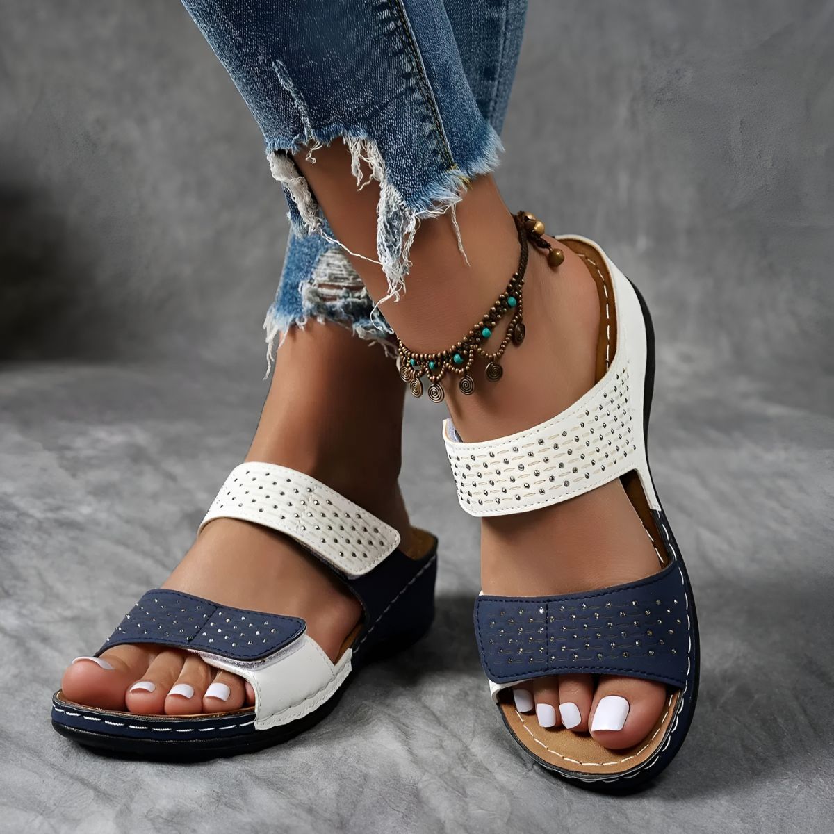 Théodora | Elegant & Comfortable Orthopedic Sandals