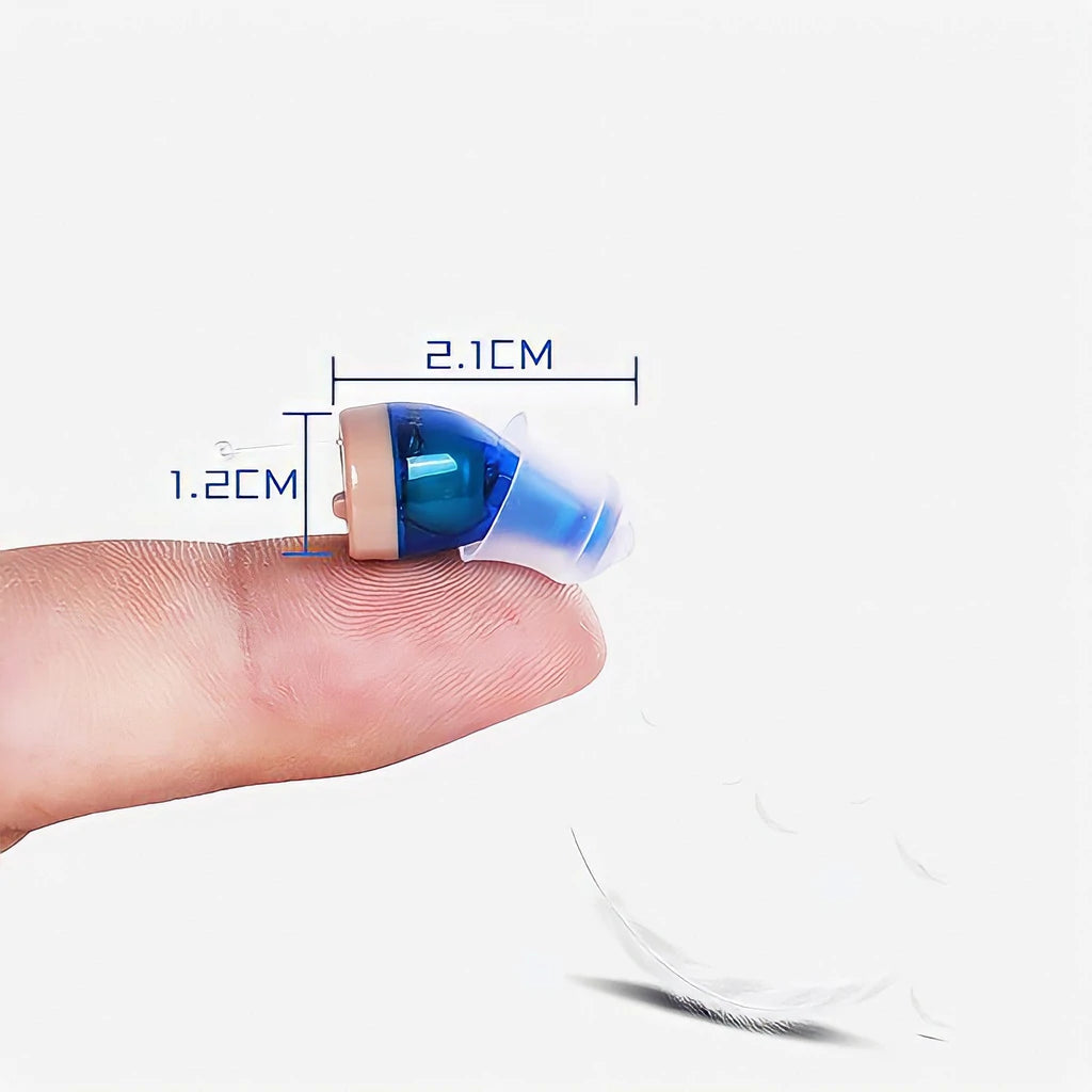 Oplaadbare Onzichtbare Hoortoestellen met Ruisonderdrukking – Discreet en Comfortabel voor Licht tot Gematigd Gehoorverlies 3