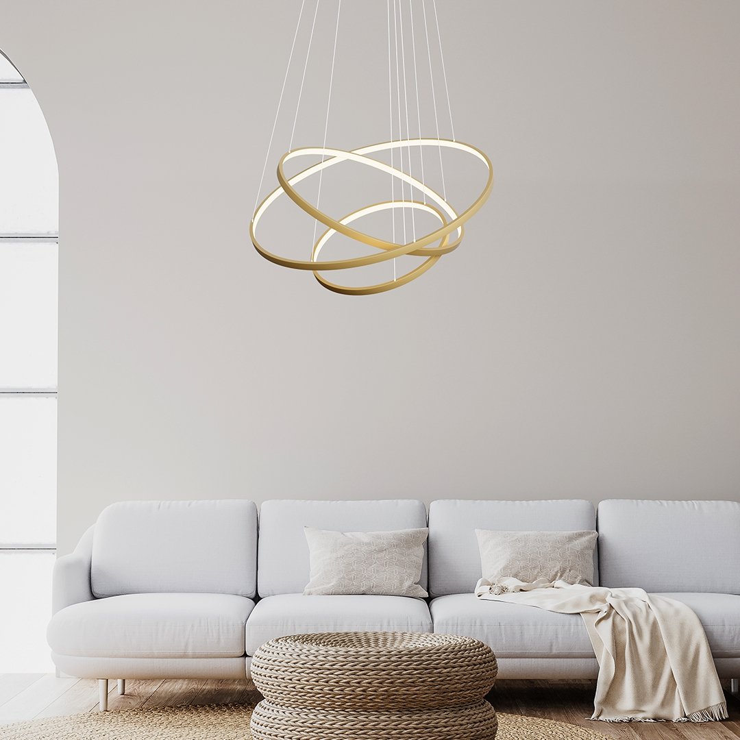 Lampa wisząca LED, którą kontrolujesz zdalnie