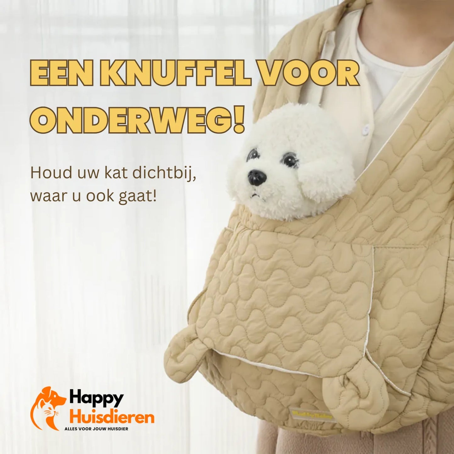 PawPorter Draagtas | Comfortabele reistas voor kleine honden en puppy's