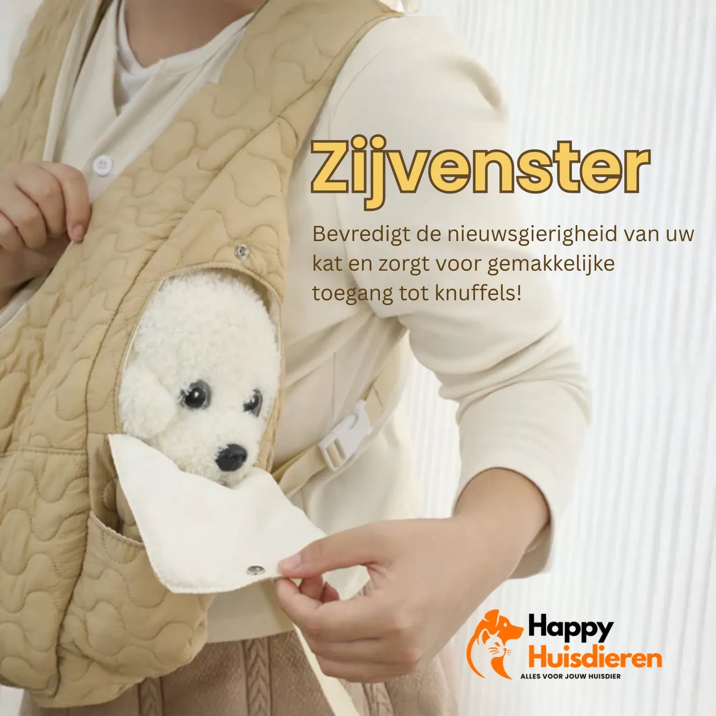 PawPorter Draagtas | Comfortabele reistas voor kleine honden en puppy's