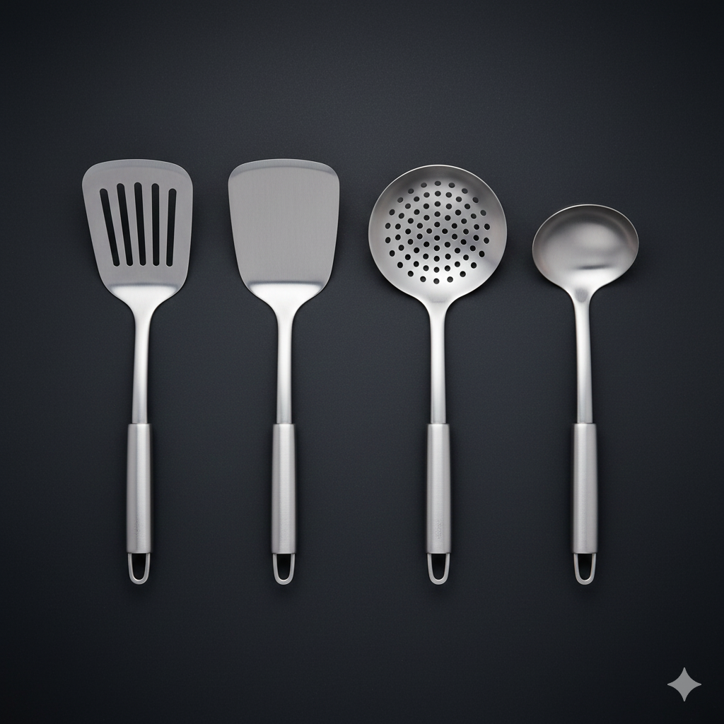 Ultra Light Steel Prep & Serve Set