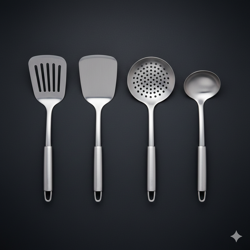 Ultra Light Steel Prep & Serve Set