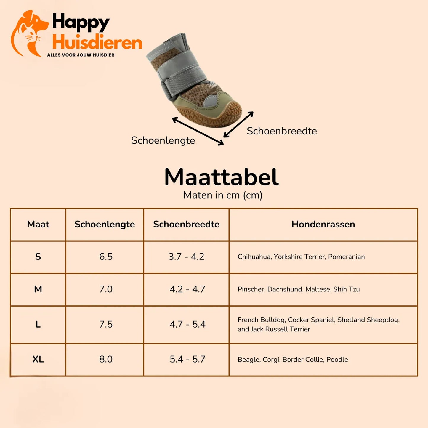 PootGrip Schoentjes | Beschermende Antislip Hondenschoenen voor Wandelen