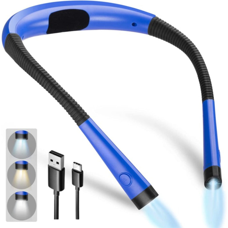 Regulowana lampa LED do czytania z akumulatorem i ergonomiczną konstrukcją zapewniającą wygodę czytania – 6 poziomów jasności 2
