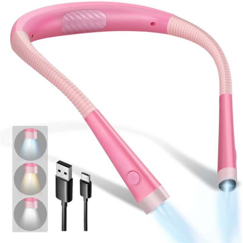 Regulowana lampa LED do czytania z akumulatorem i ergonomiczną konstrukcją zapewniającą wygodę czytania – 6 poziomów jasności 3