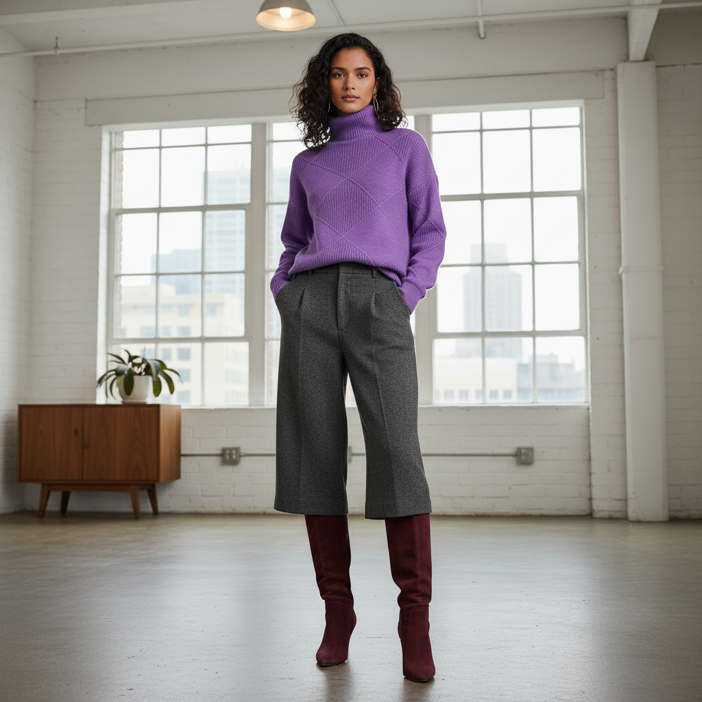 The Cozy Geometry Knit