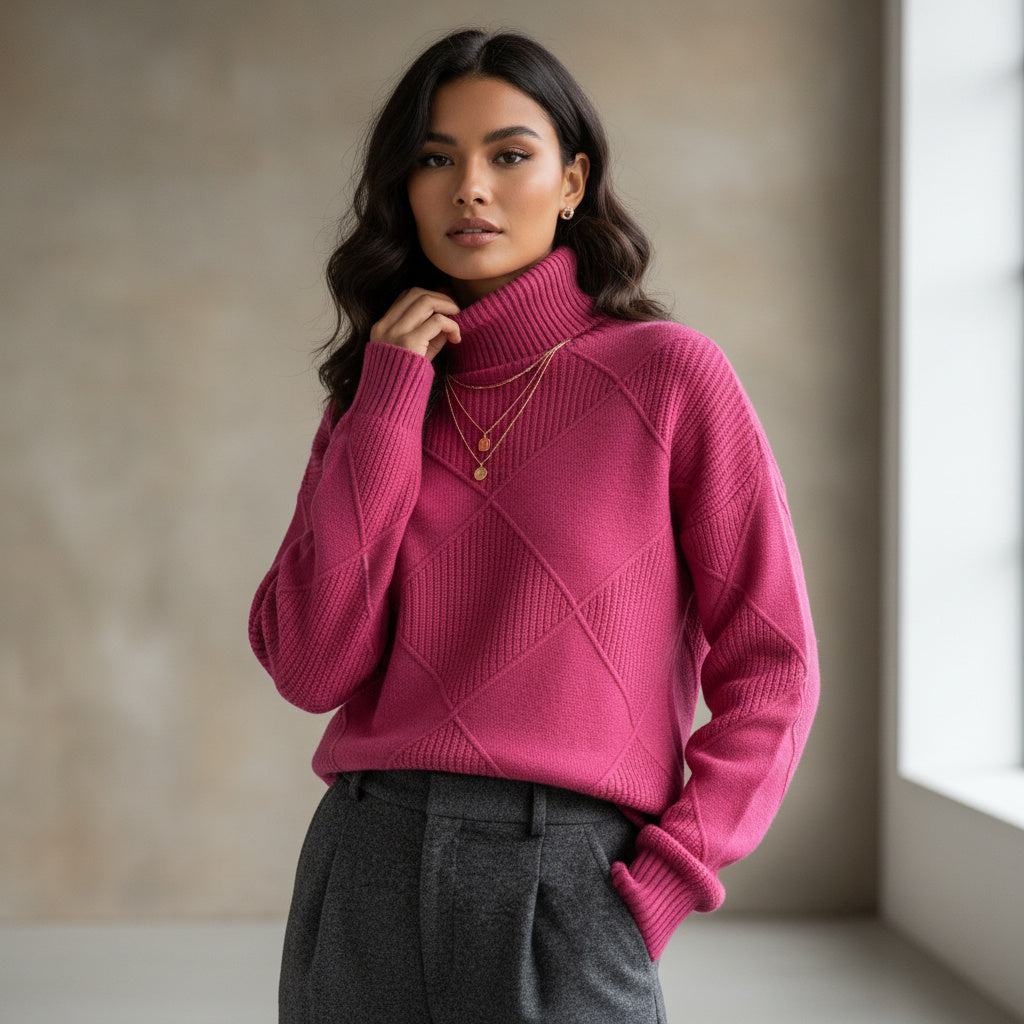 The Cozy Geometry Knit