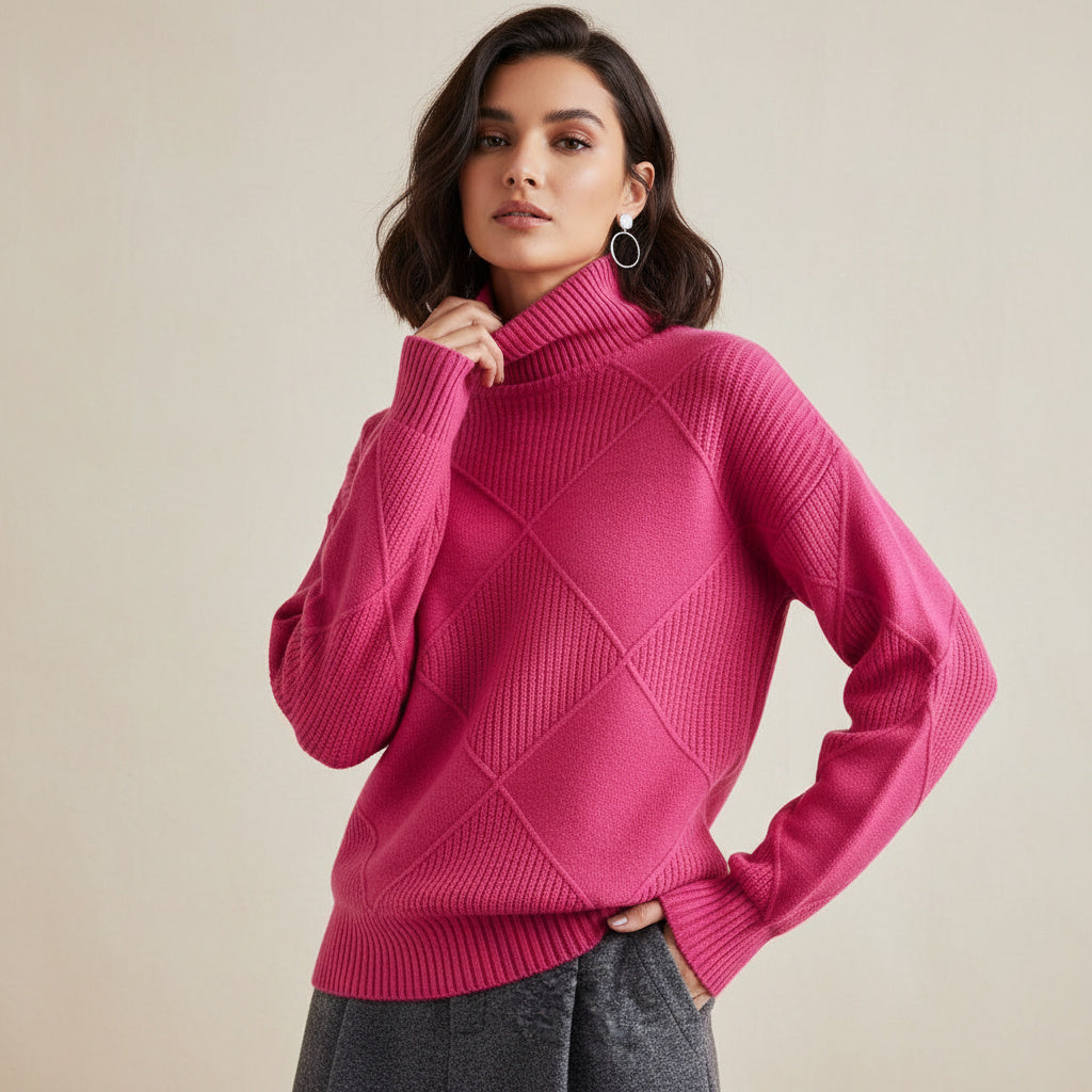 The Cozy Geometry Knit