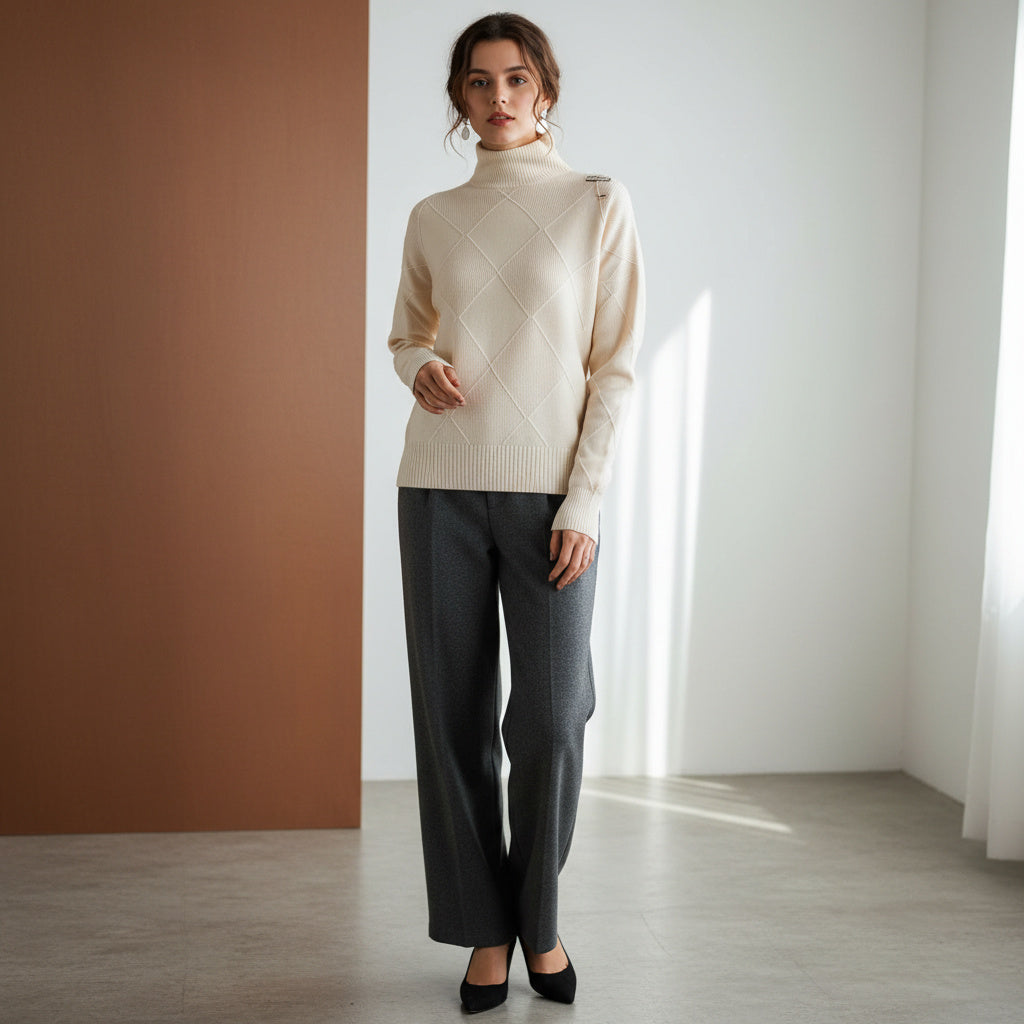 The Cozy Geometry Knit