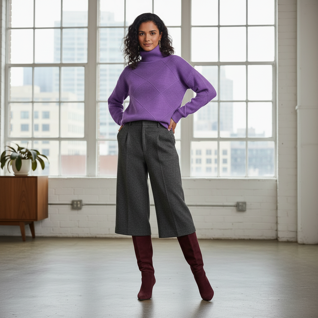 The Cozy Geometry Knit