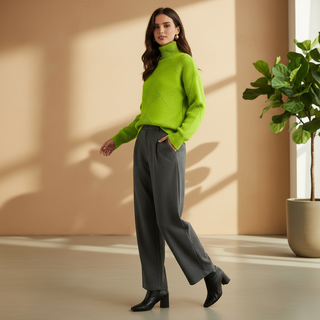 The Cozy Geometry Knit