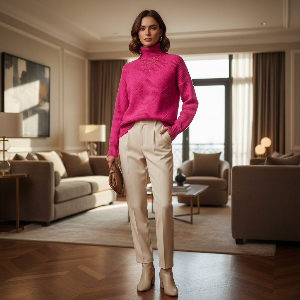The Cozy Geometry Knit