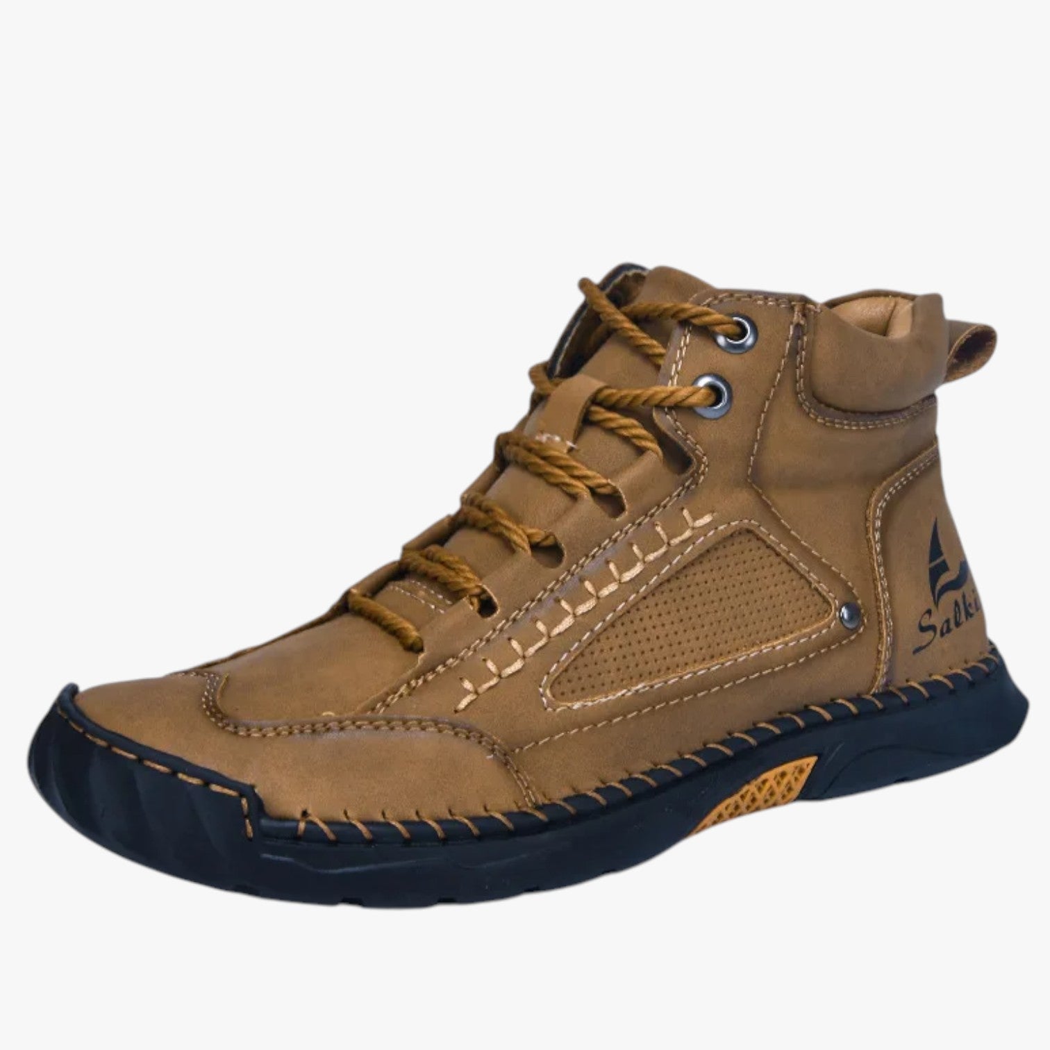 Stivali da Uomo Fatti a Mano Design in Pelle, Traspiranti & Stile Casual - marrone - Boots & Shoes Men's Shoes shoes shoes for men - Concept Palermo