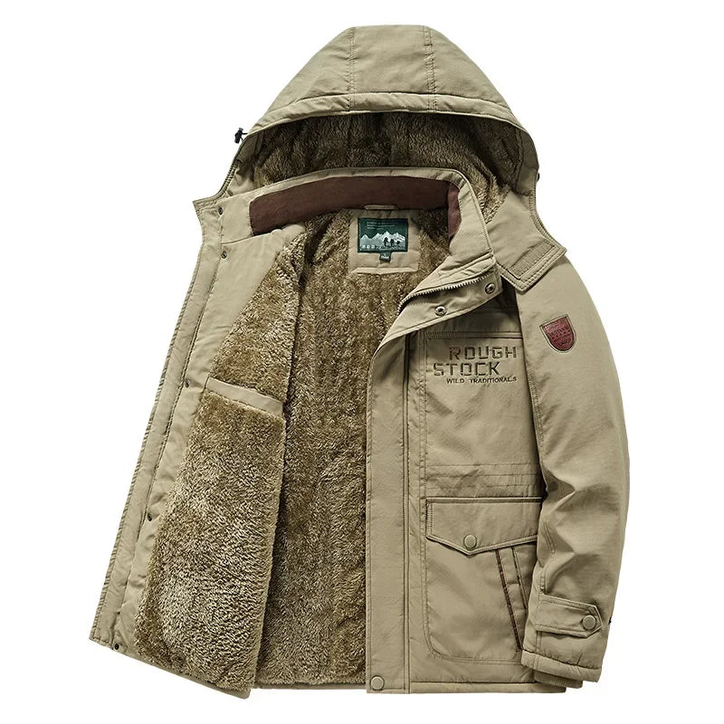 Nordave™ Long Cotton Coat