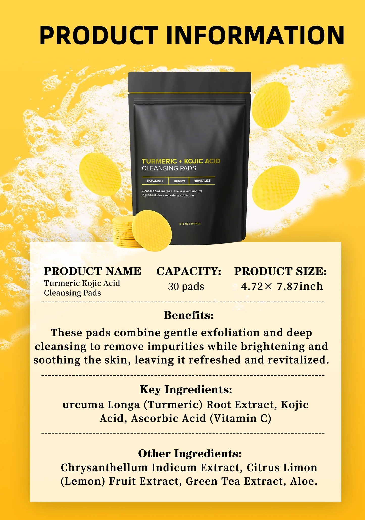 Dark Spot Brightening Cleansing Pad LPT1
