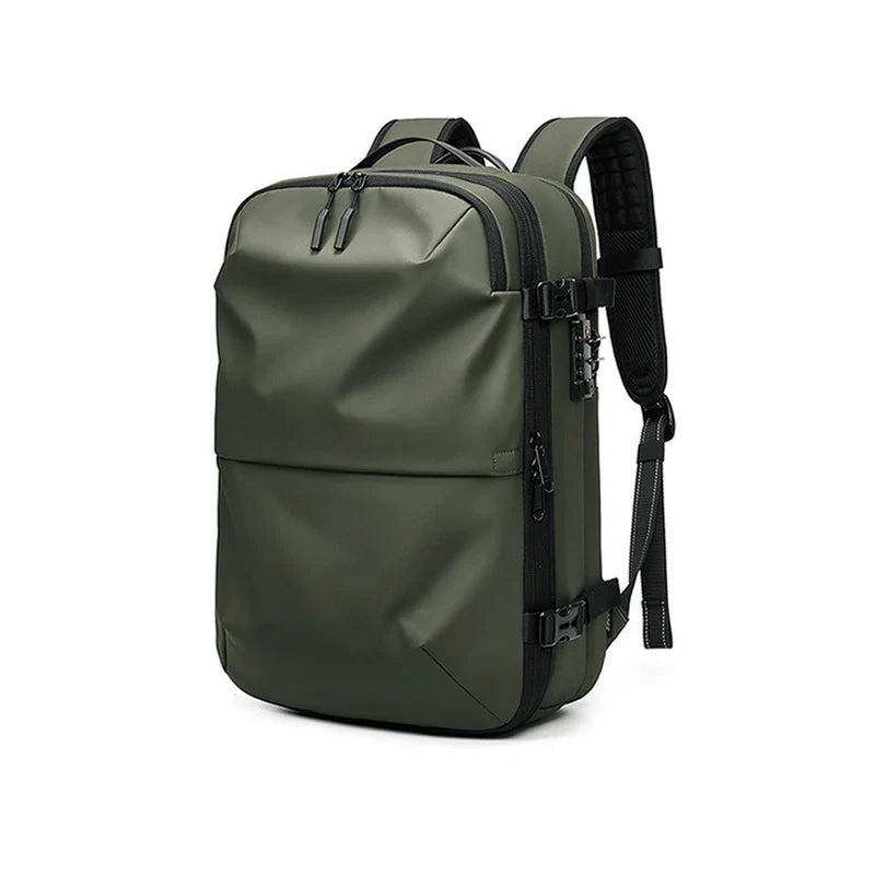TravelEase - Sac à dos innovant avec compression sous vide et rangement organisé