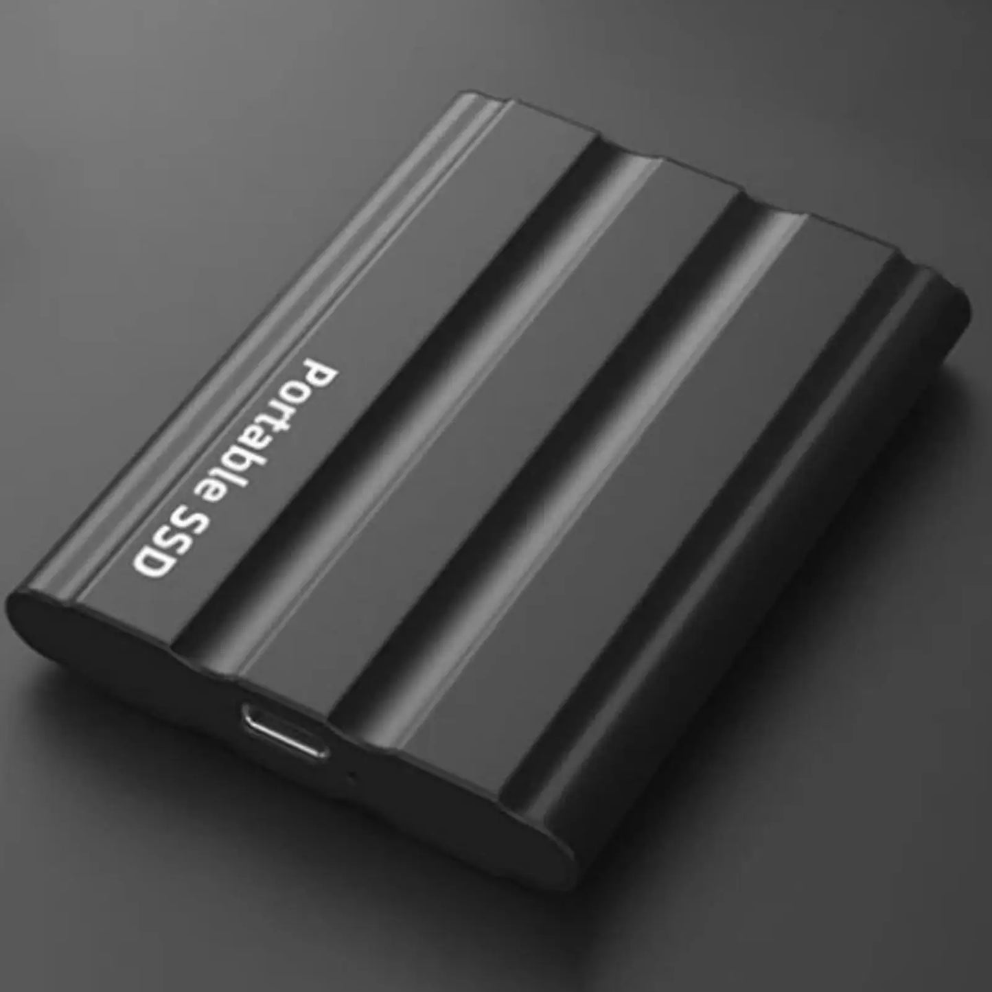 Bærbar ekstern harddisk 1TB, højhastigheds metal HDD/SSD til telefon og laptop