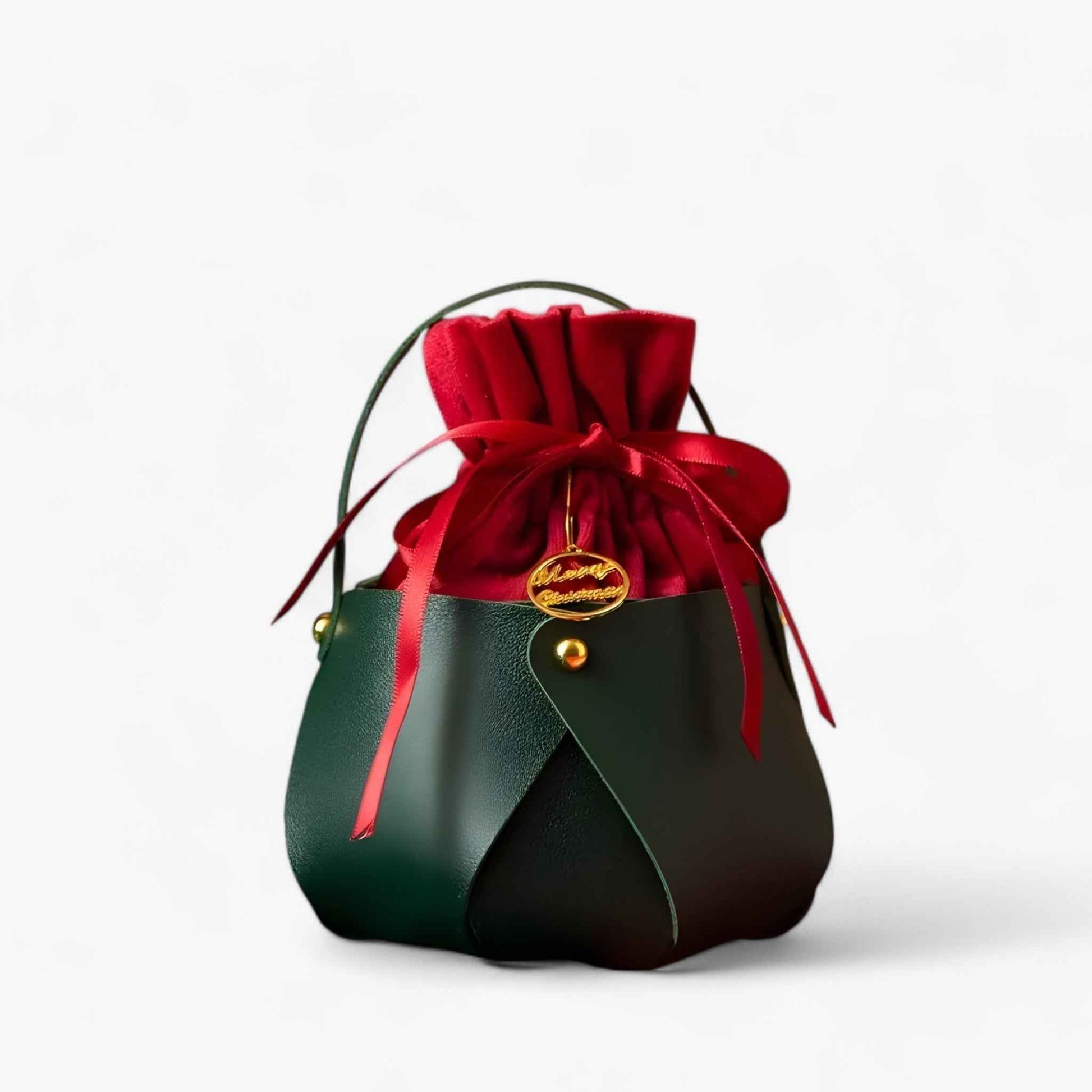 Layla | Juläpple-Tasche – Festliche und praktische tragbare Geschenkbox für Weihnachtsverpackung