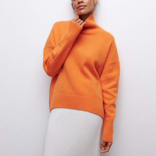Camille Pull Femme Hiver – Maille Douce Confortable & Coupe Chic Légèrement Ample
