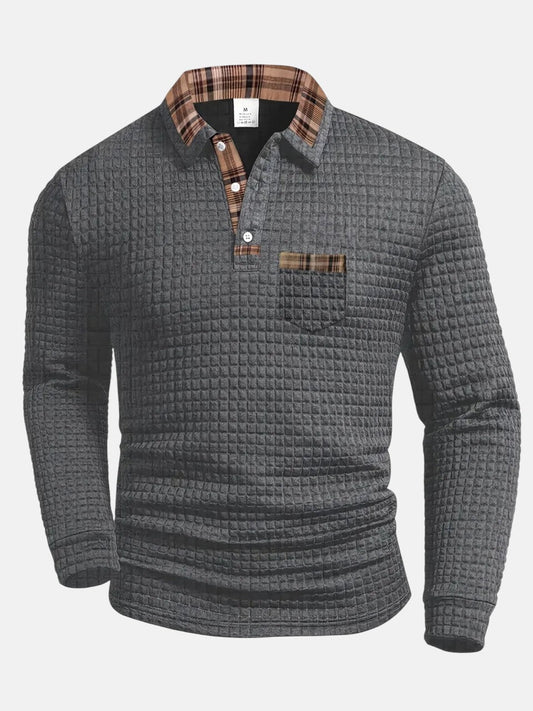 MIGUEL | POLO CON DISEÑO DE CUADROS