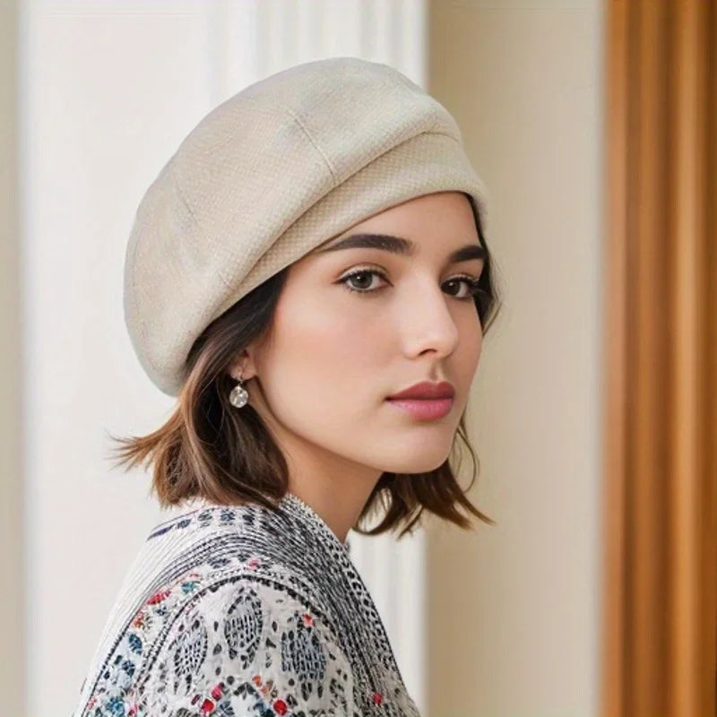 Štěpánka | Elegantní baret s jemným povrchem