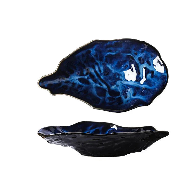 Marée Oyster Shell Bowls – Handcrafted Decorative Coastal Trinket Dishes TARHUS  Kitchen Accessories