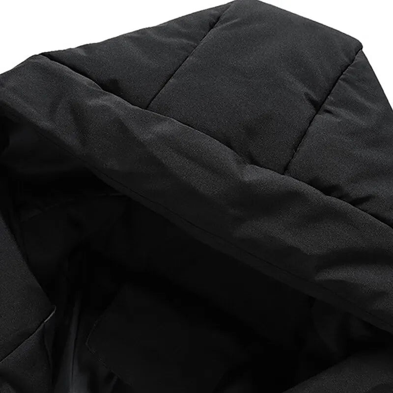 Roel Veste d’Hiver Matelassée Homme – Manteau Chaud Isolé avec Capuche pour Temps Froid