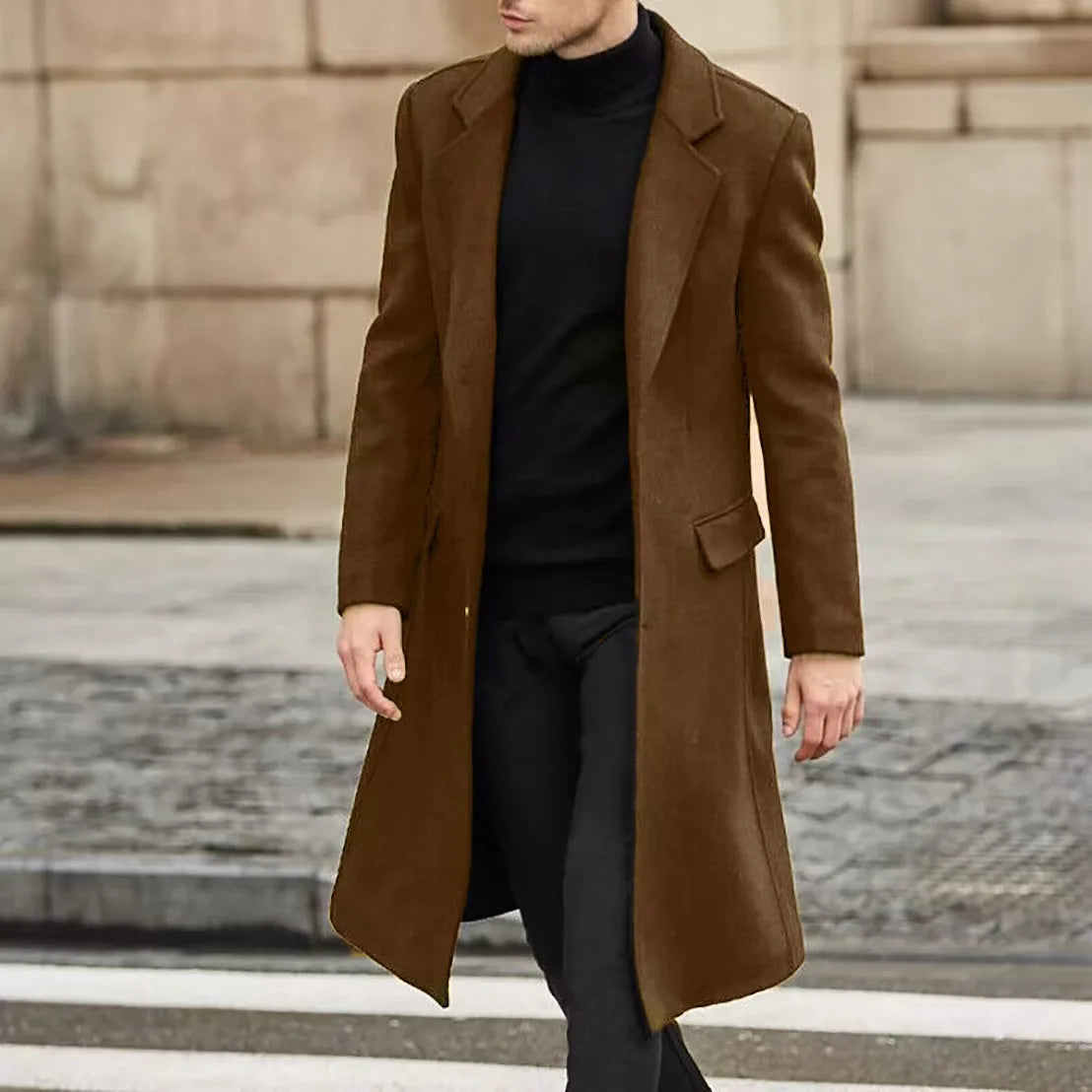 Adrien – Manteau homme long