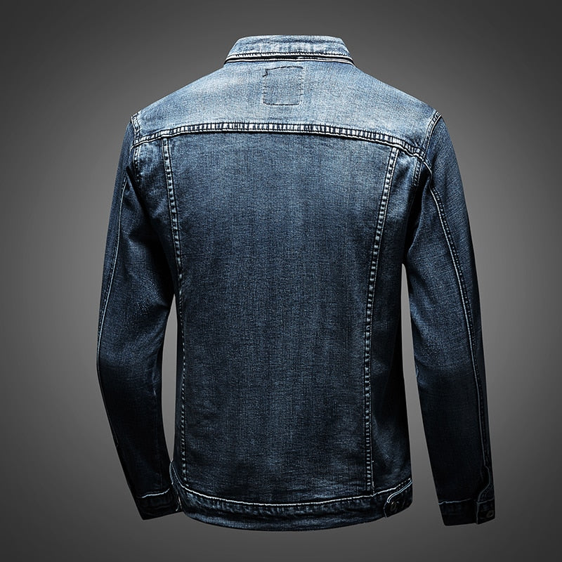 Heren Denim Jacket met Tijdloos Design