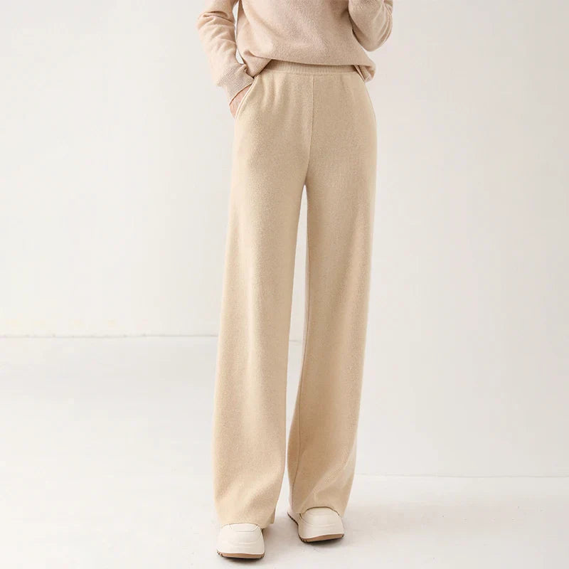 Luxe Merino Broek Dames | Merinowol, Hoge Taille, Comfortabel
