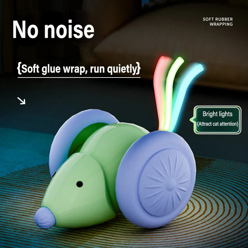 Interactieve Elektrische Kattenmuis – USB Oplaadbaar, BPA-vrij
