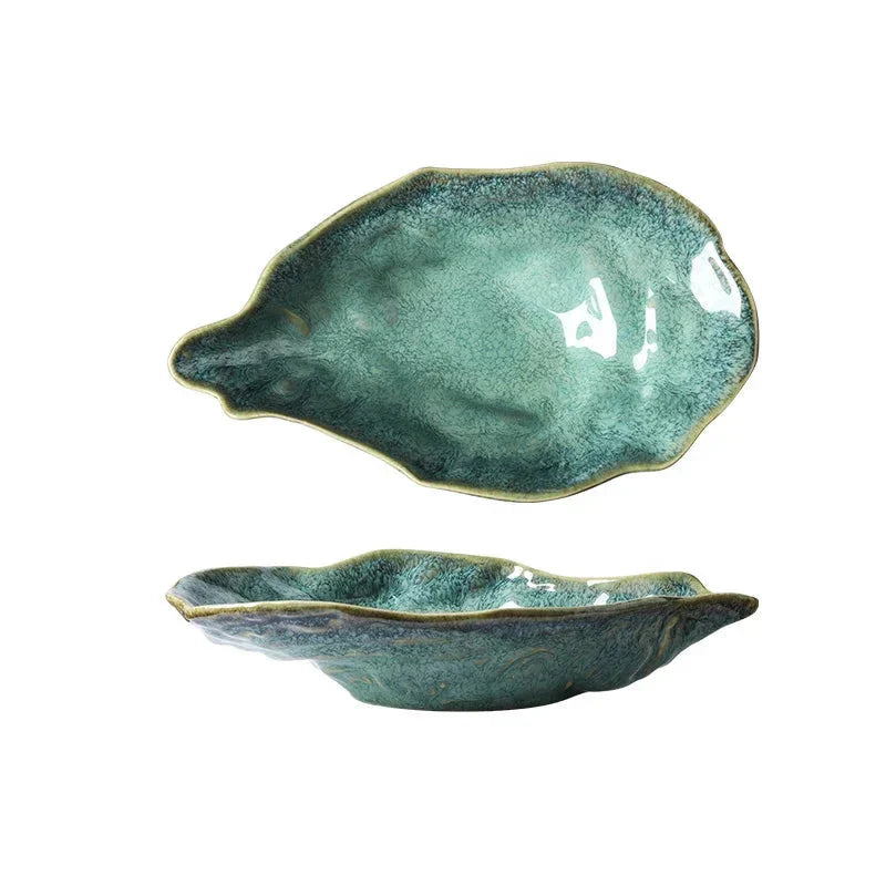 Marée Oyster Shell Bowls – Handcrafted Decorative Coastal Trinket Dishes TARHUS  Kitchen Accessories