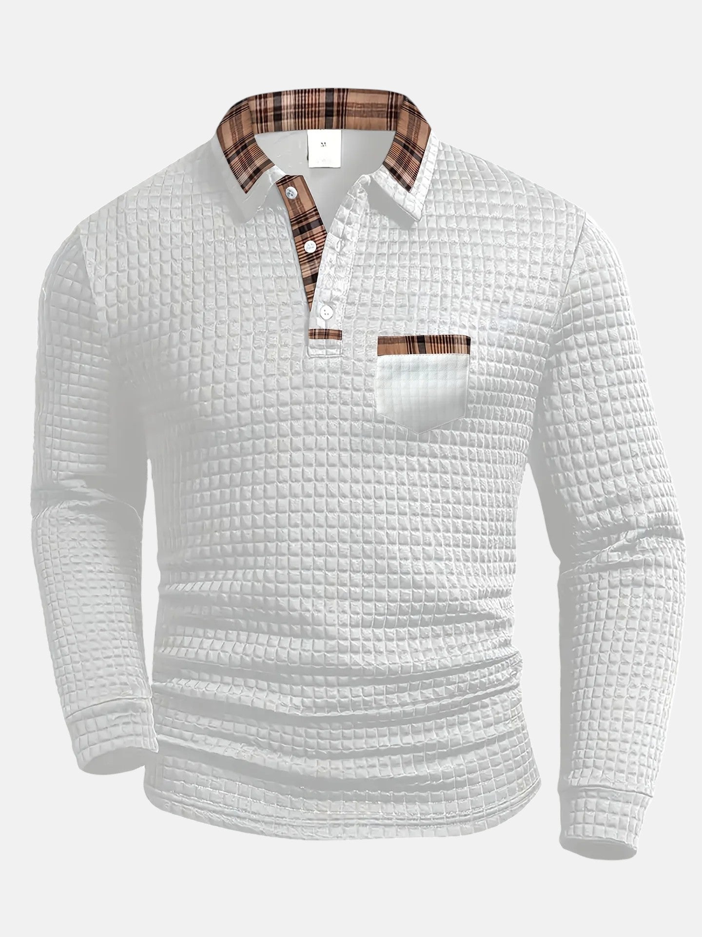MIGUEL | POLO CON DISEÑO DE CUADROS