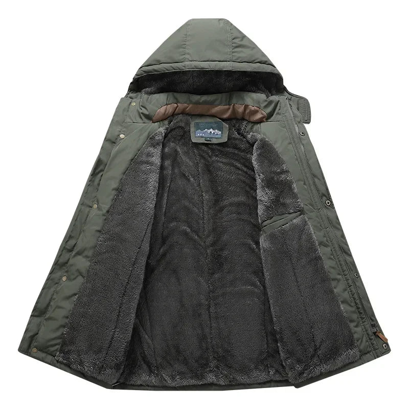 Nordave™ Long Cotton Coat