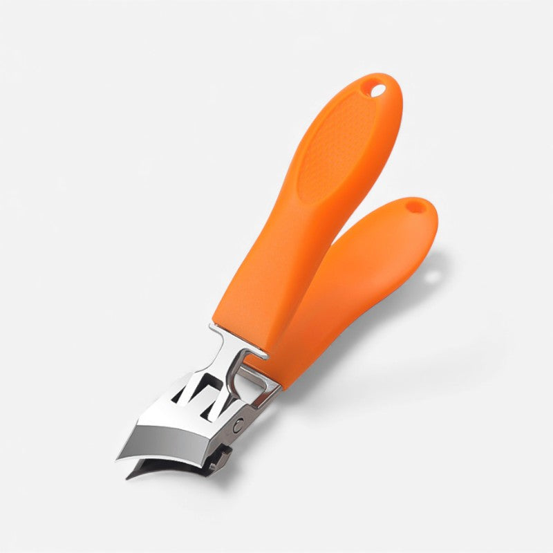 TrimPro – Coupe-ongles incliné à pointe ajustable avec anti-éclaboussures