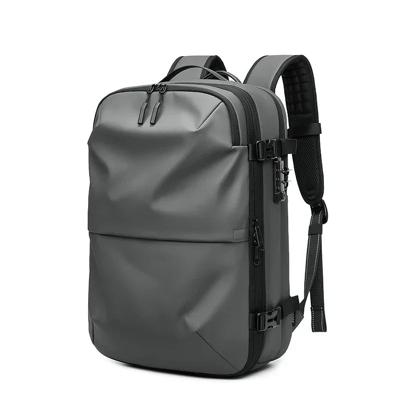 TravelEase - Sac à dos innovant avec compression sous vide et rangement organisé
