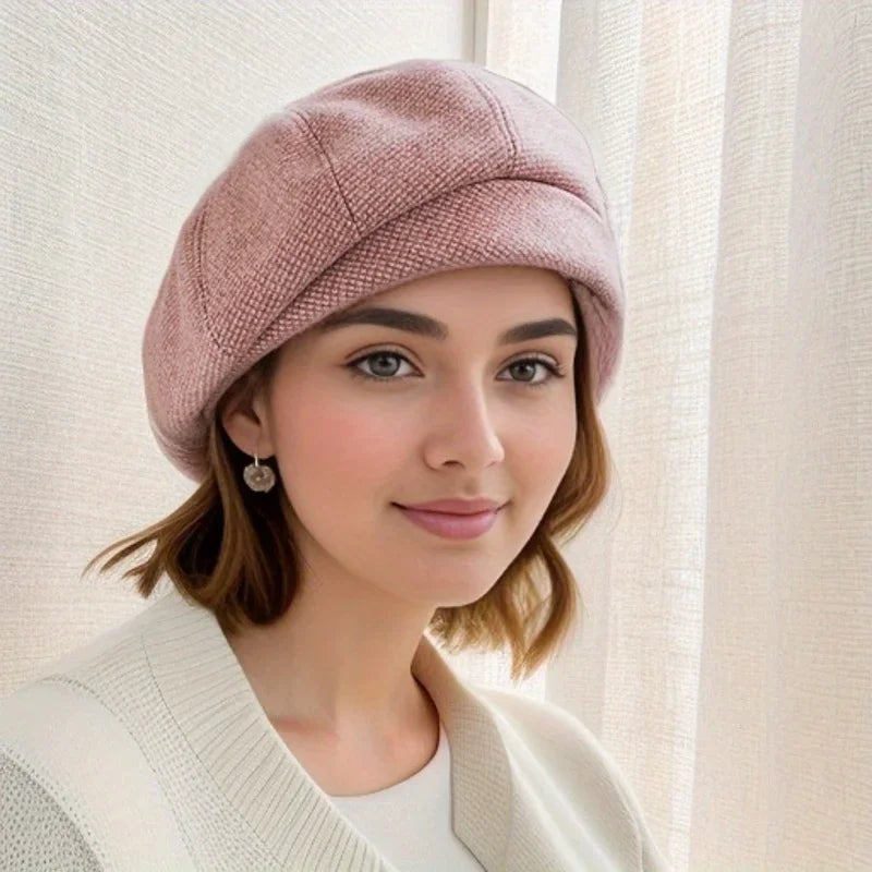 Štěpánka | Elegantní baret s jemným povrchem