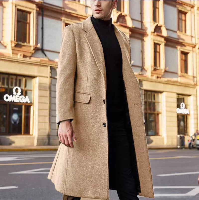 Adrien – Manteau homme long
