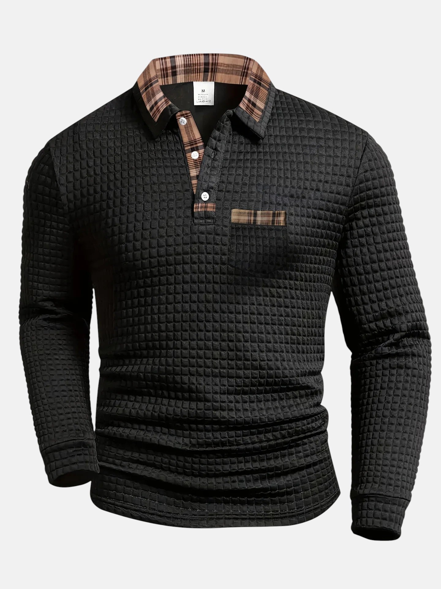 MIGUEL | POLO CON DISEÑO DE CUADROS