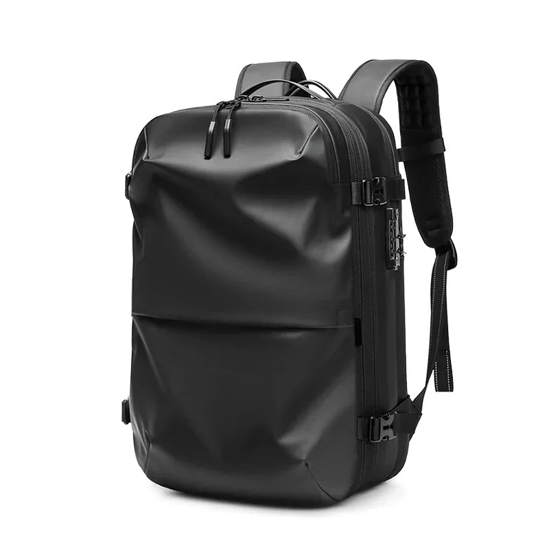 TravelEase - Sac à dos innovant avec compression sous vide et rangement organisé