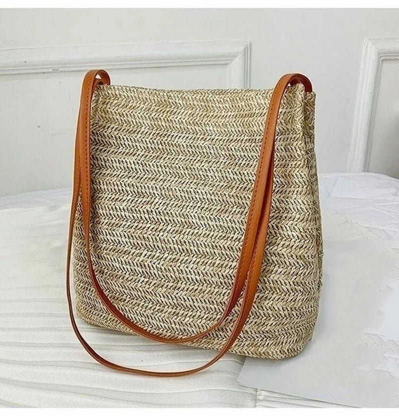 Harriet I Women's Straw Woven Handbag
