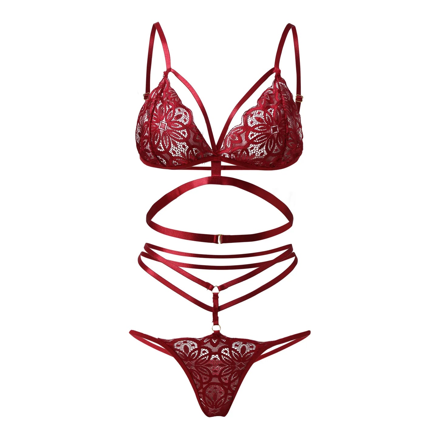 other : Leah | Lingerie Sexy Femme en Dentelle - Soutien Gorge et Nuisette in van Seroa