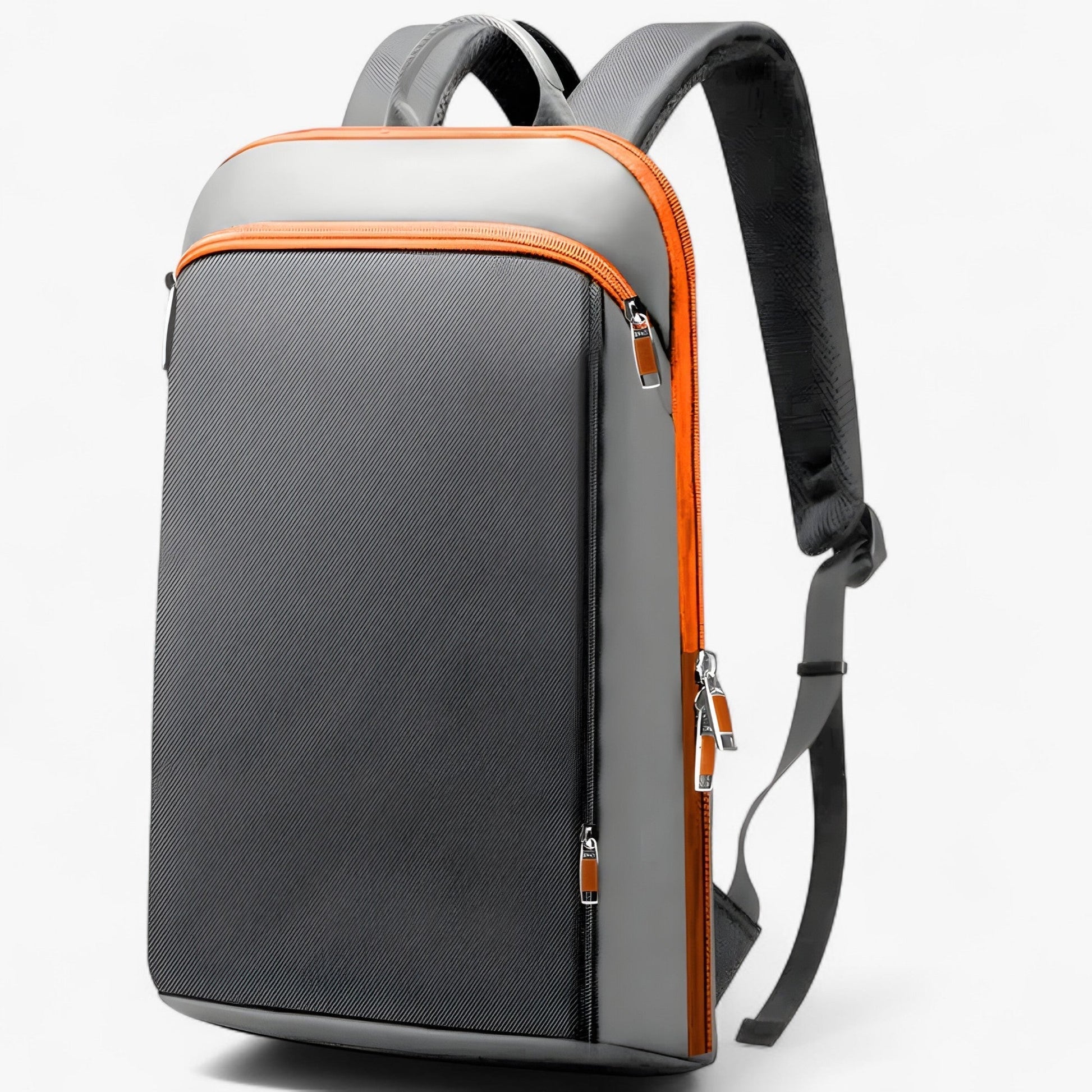 bags : Dunne Reistas voor Laptop - Blauw in Grijs Oranje van Pantinoshop