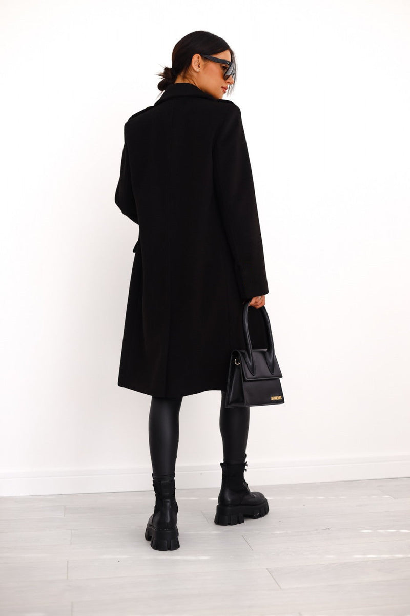 Noor | Double-breasted Women's Coat in Classic Style