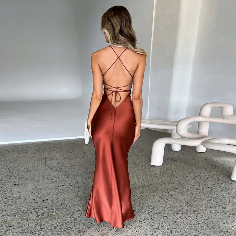 Maxi Robe de Bal Fendue - Fente Latérale - Élégante