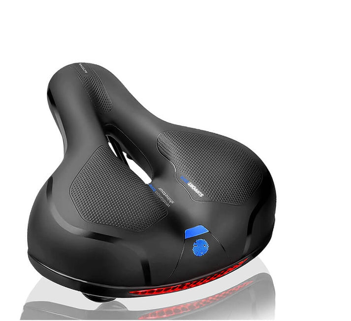 Fietszadel Pijnvrij Ultiem Comfort Ervaar Voor Fietsen Blauw