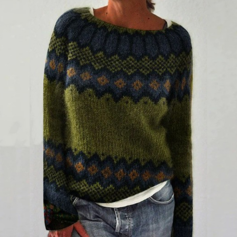 Anita | Comfortable Retro Sweater