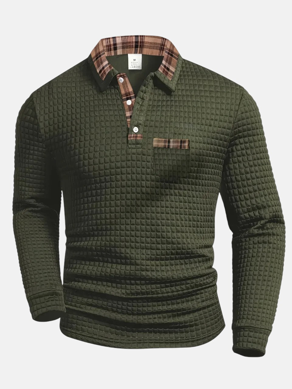 MIGUEL | POLO CON DISEÑO DE CUADROS