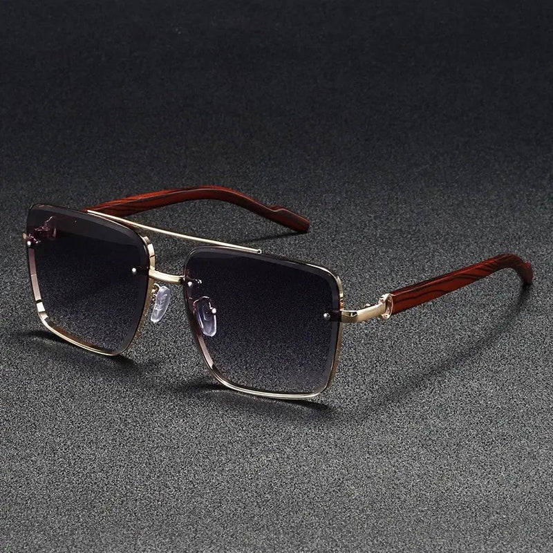 Cavaro | Shades – Vintage Metal Frame Sunglasses with UV Protection TARHUS  Sunglasses